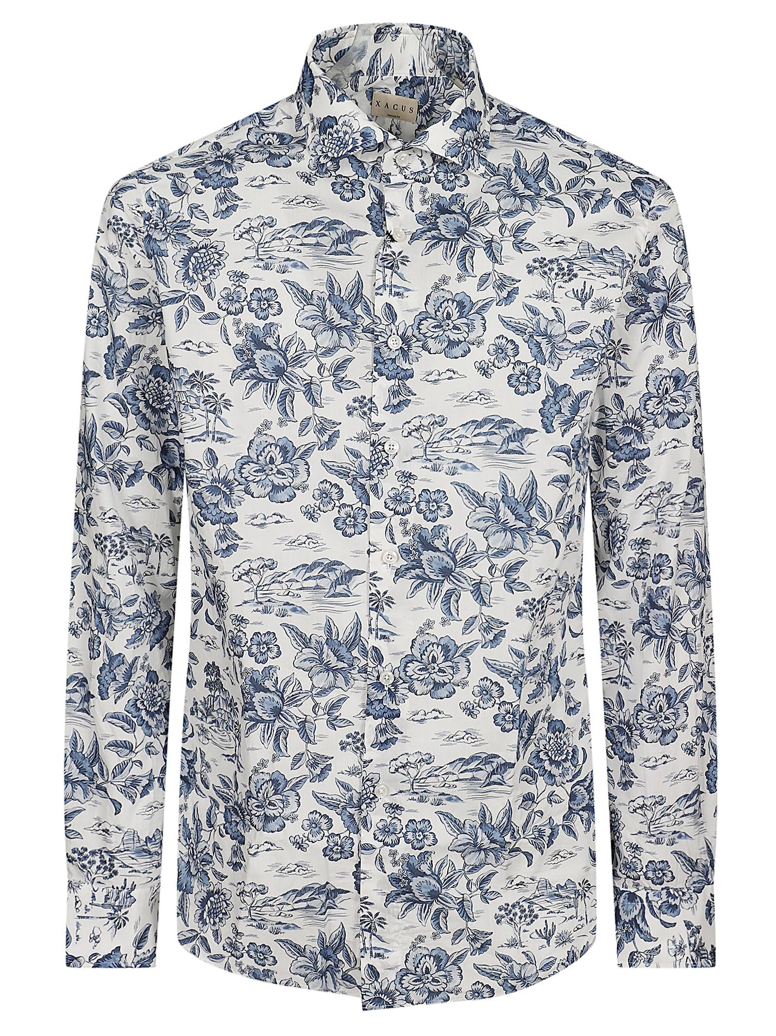 XACUS CAMICIA CON STAMPA LIBERTY 748ML21540 002