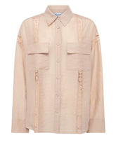 BLUGIRL CAMICIA IN LYOCELL E PIZZO RA6062T486A 61212