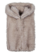 VALENTINI 1972 GILET ECOFUR E3144 LINEN