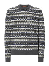 MISSONI MAGLIA MOTIVO ZIG ZAG US25WN0NBK01CU S91PO