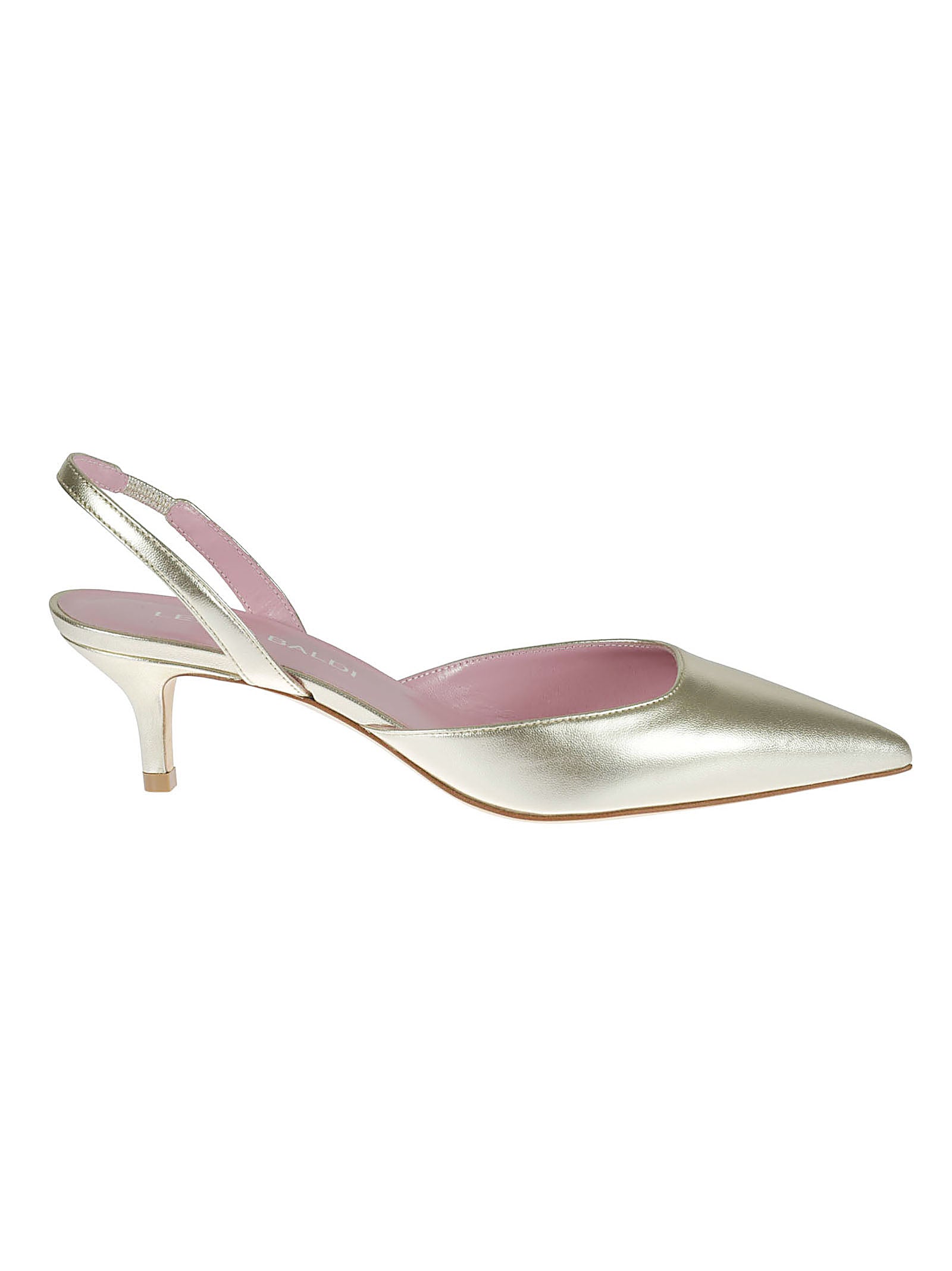 LELLA BALDI SCARPA CON TACCO LAMINATA LT512 078 