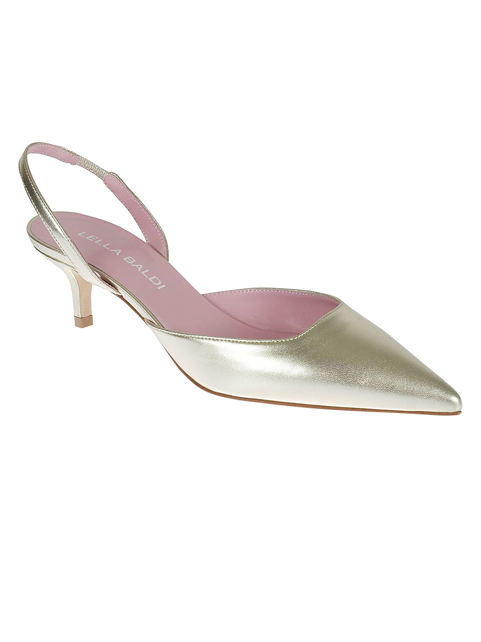 LELLA BALDI SCARPA CON TACCO LAMINATA LT512 078 
