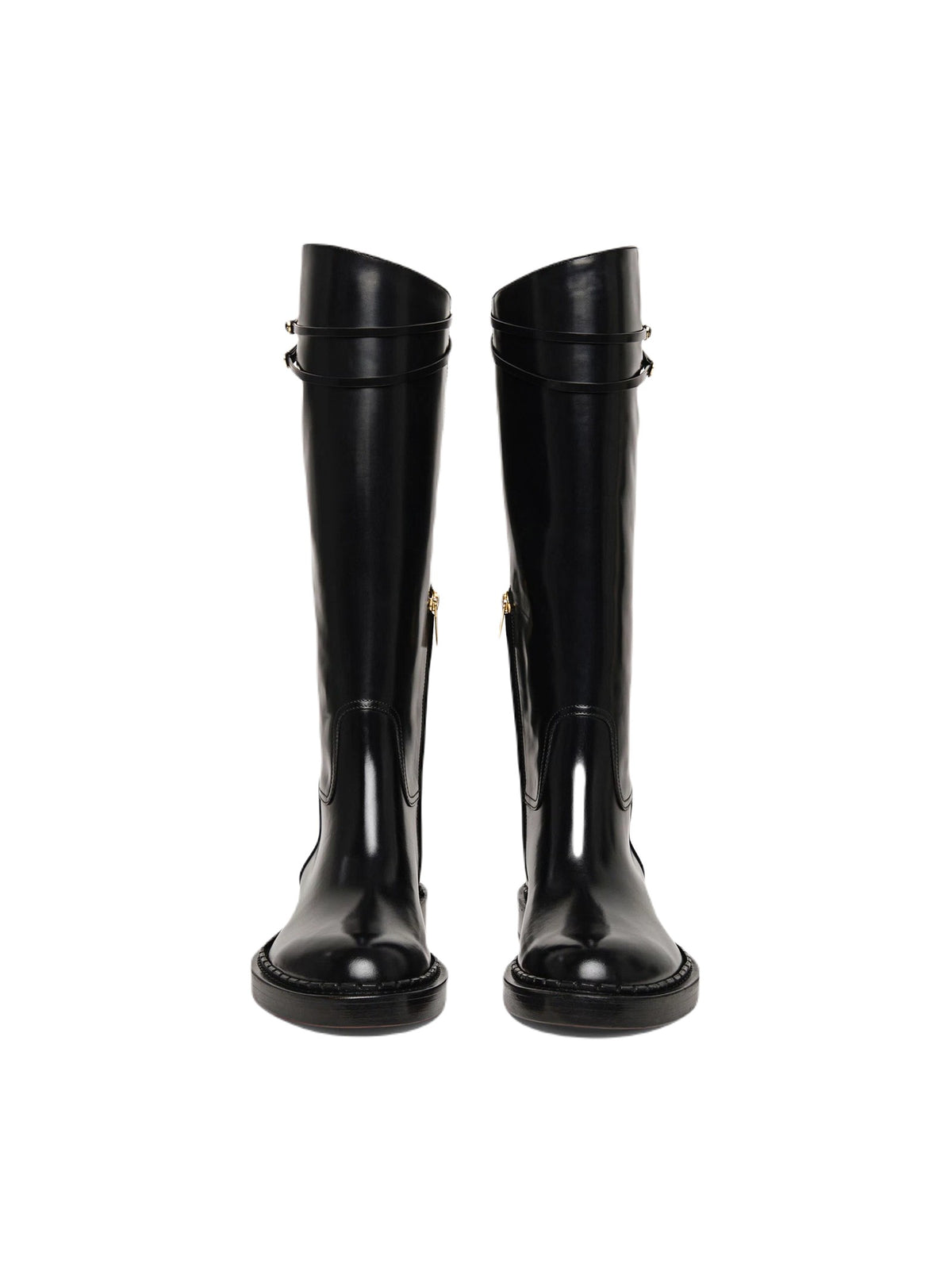 SANTONI STIVALE IN PELLE WSAL70569BJ2TLGA N01 