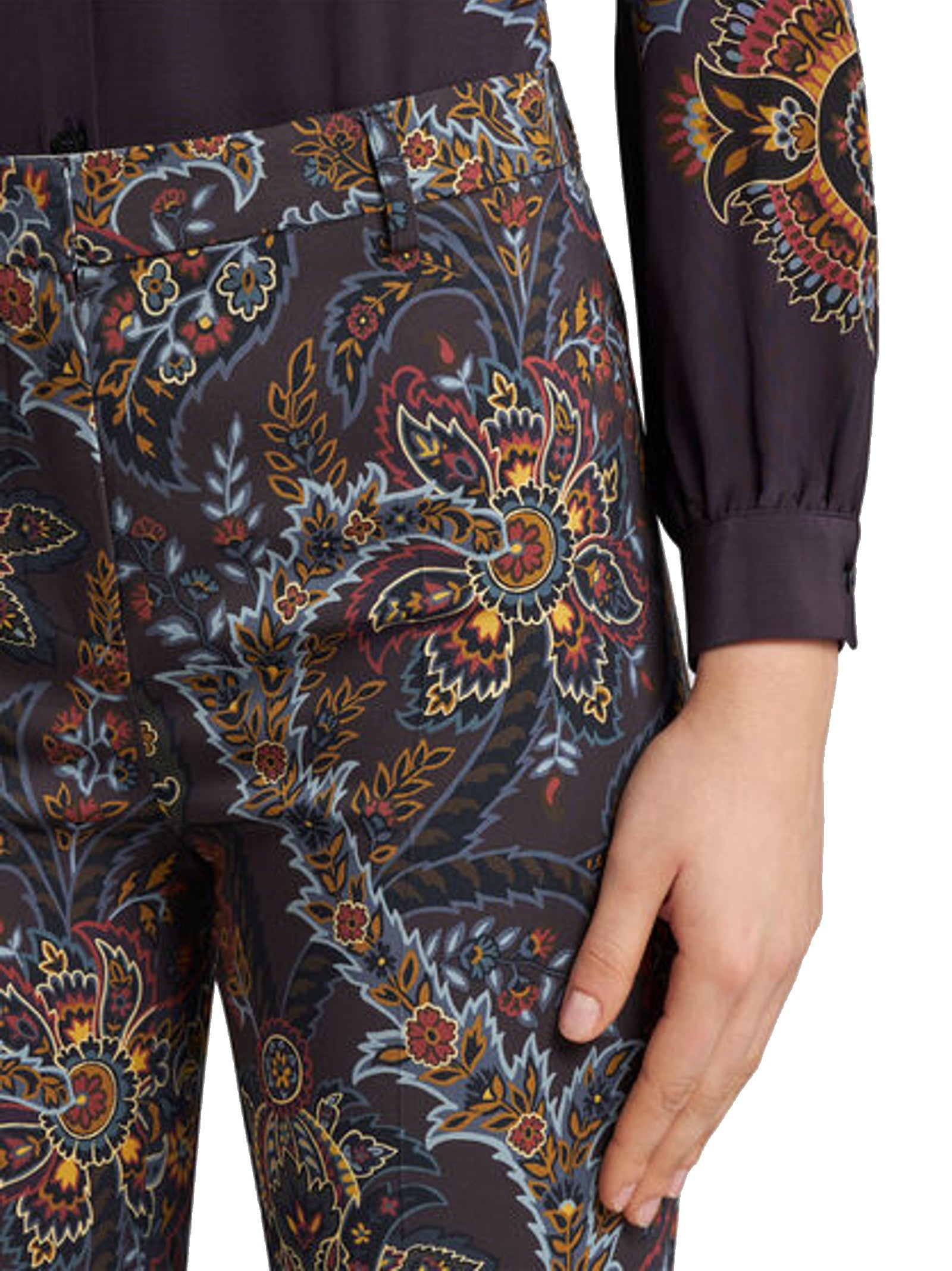 ETRO PANTALONE STAMPATO WREA003399SADC6 X0810 