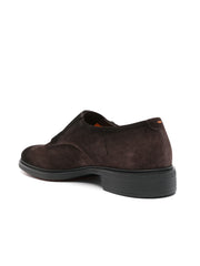 SANTONI EASY ON DOPPIA FIBBIA IN SUEDE MGEO18949NEAXGEX T50 