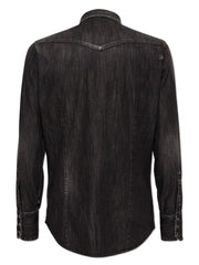 DSQUARED2 CAMICIA WESTERN IN DENIM S74DM0848S30826 900 