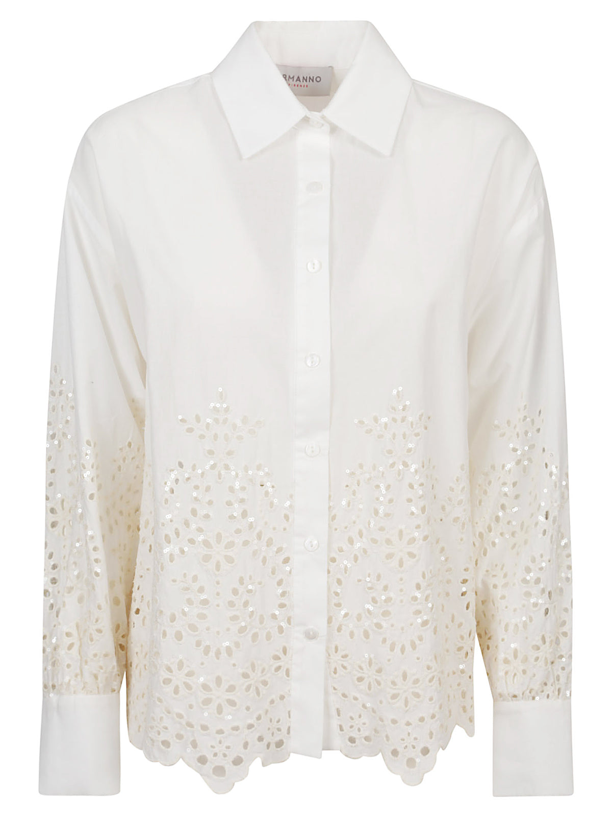 ERMANNO FIRENZE CAMICIA IN MUSSOLA D46EK032EN3 MF301 