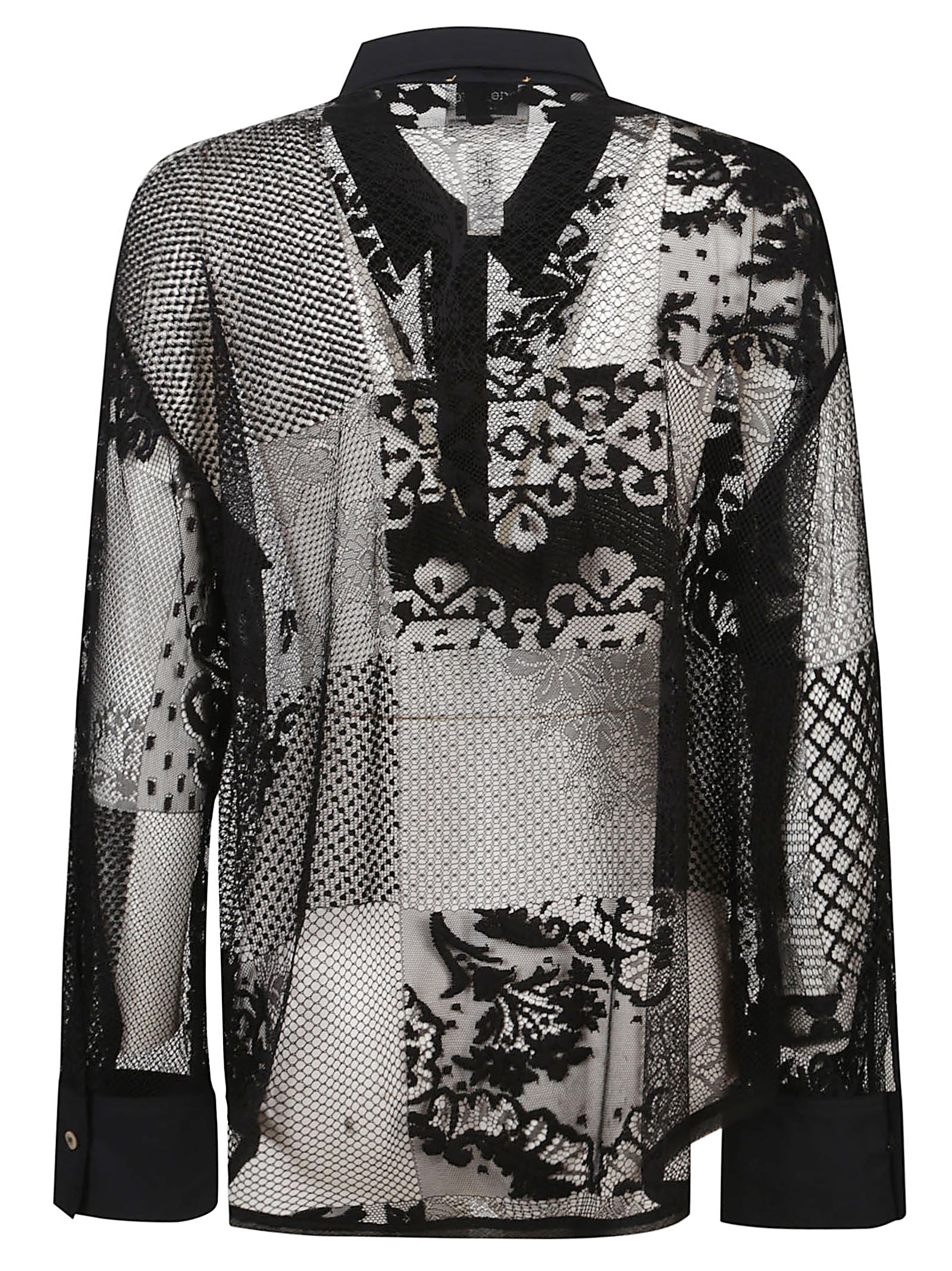 FORTE_FORTE CAMICIA OVER IN PIZZO 13598_MYSHIRT 8000 