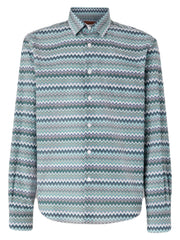 MISSONI CAMICIA POPELINE ZIG ZAG US25SJ0HBW00W0 S01FS 