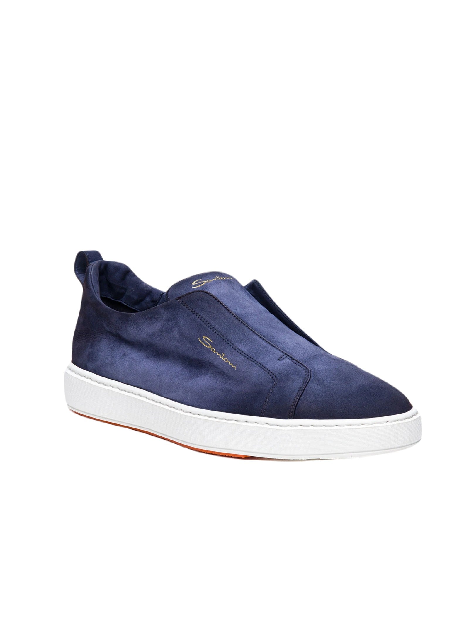 SANTONI VICTORY SLIP ON SCAMOSCIATA MBCD21995BARTFEH U59 