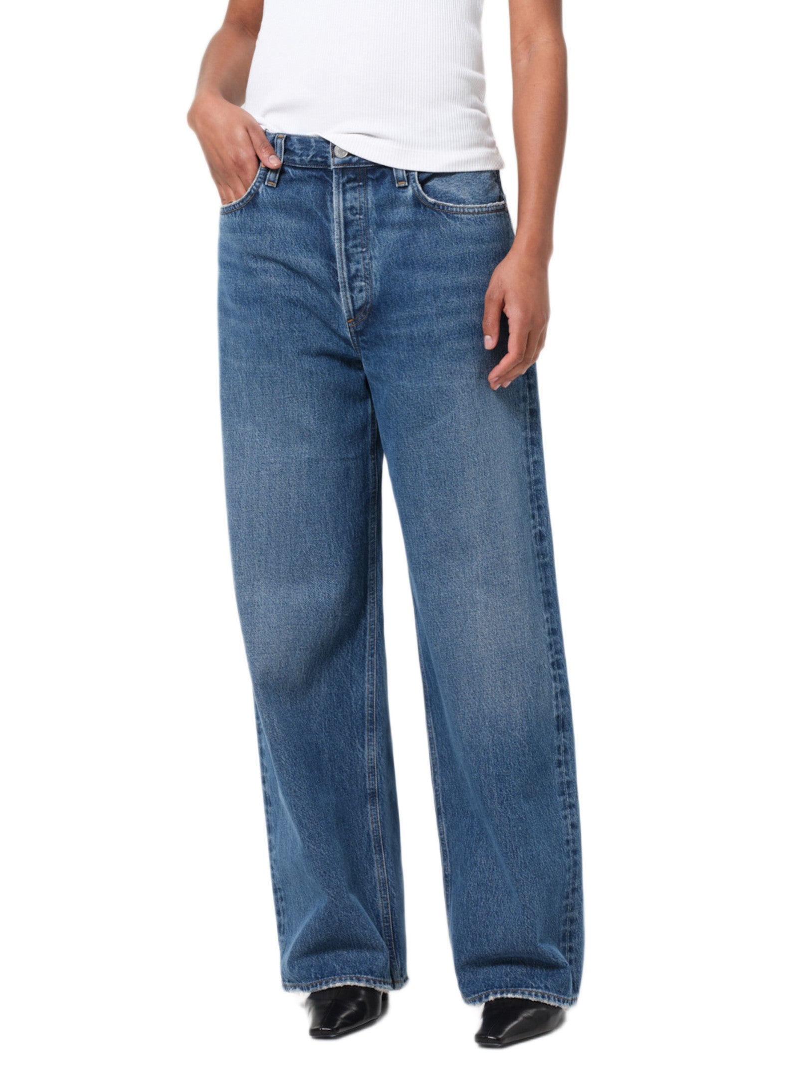 AGOLDE LOW SLUNG BAGGY JEANS A9079B-1535 ESS 