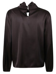 D.EXTERIOR BLUSA IN RASO 61702 20WEN 