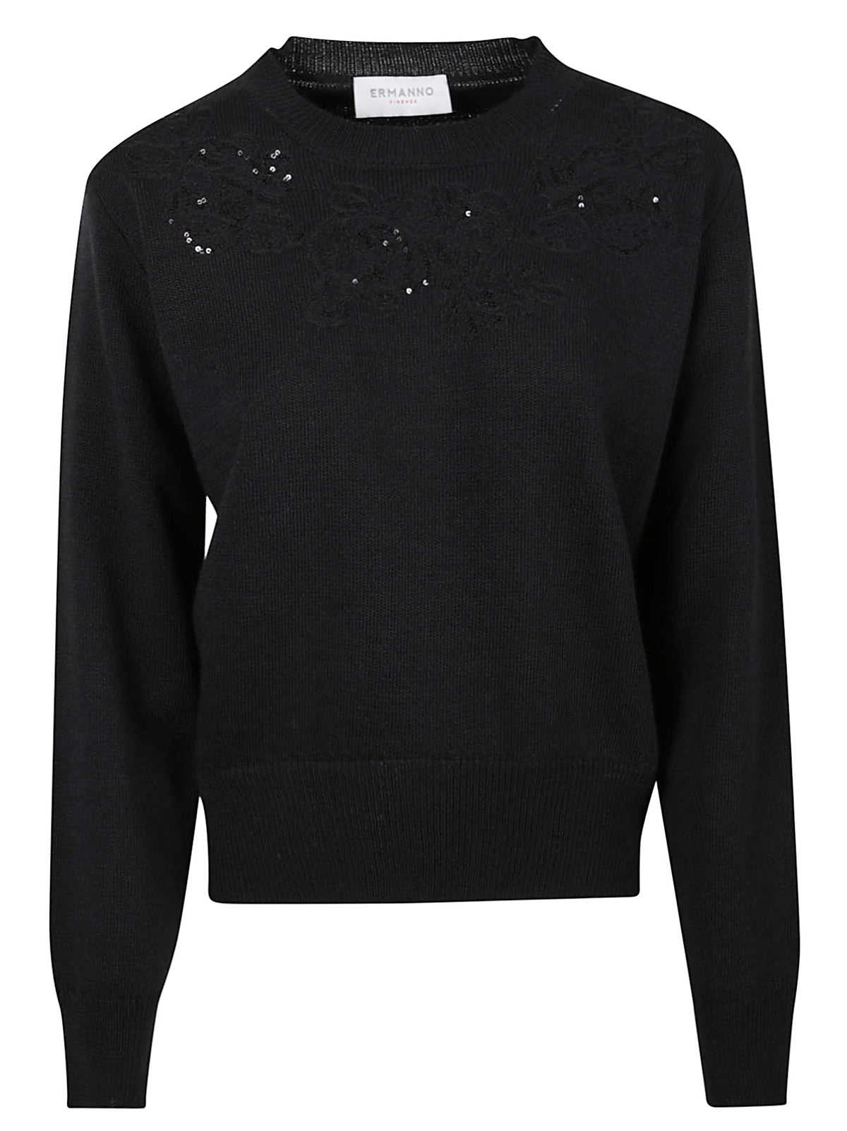 ERMANNO FIRENZE MAGLIA CON PAILLETTES D47EM033E85 MF099 
