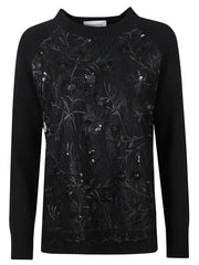 ERMANNO FIRENZE MAGLIA CON PAILLETTES D47EM036E56 MF822 