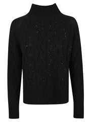 ERMANNO FIRENZE LUPETTO CON CRISTALLI D47EM058EO7 MF099 