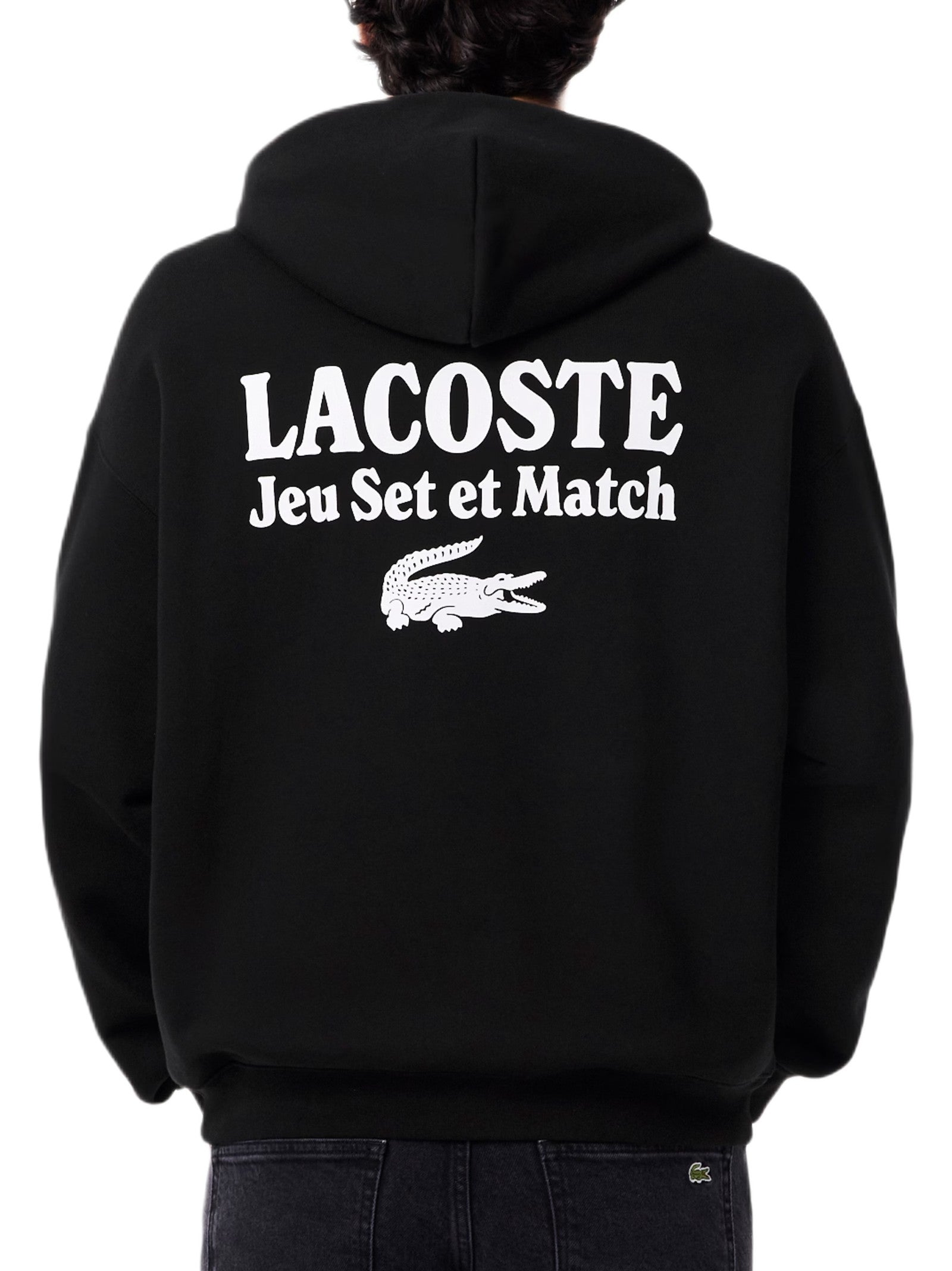 LACOSTE FELPA CON CAPPUCCIO SH5947 031 