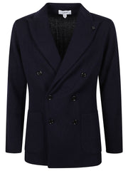 LARDINI GIACCA DOPPIOPETTO IN MAGLIA CNLJM57CN65000 850 