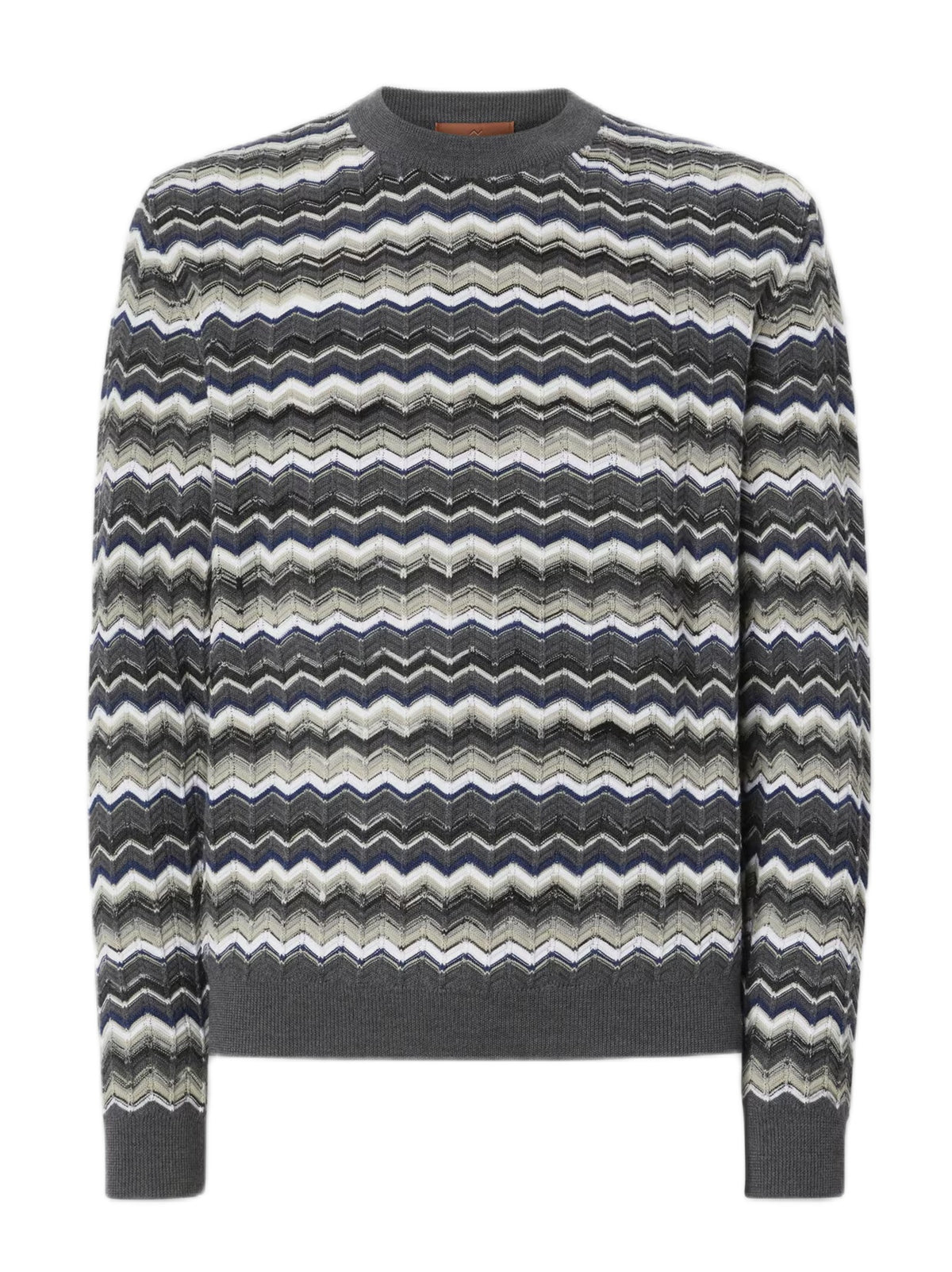 MISSONI MAGLIA MOTIVO ZIG ZAG US25WN0NBK01CU S91PO 