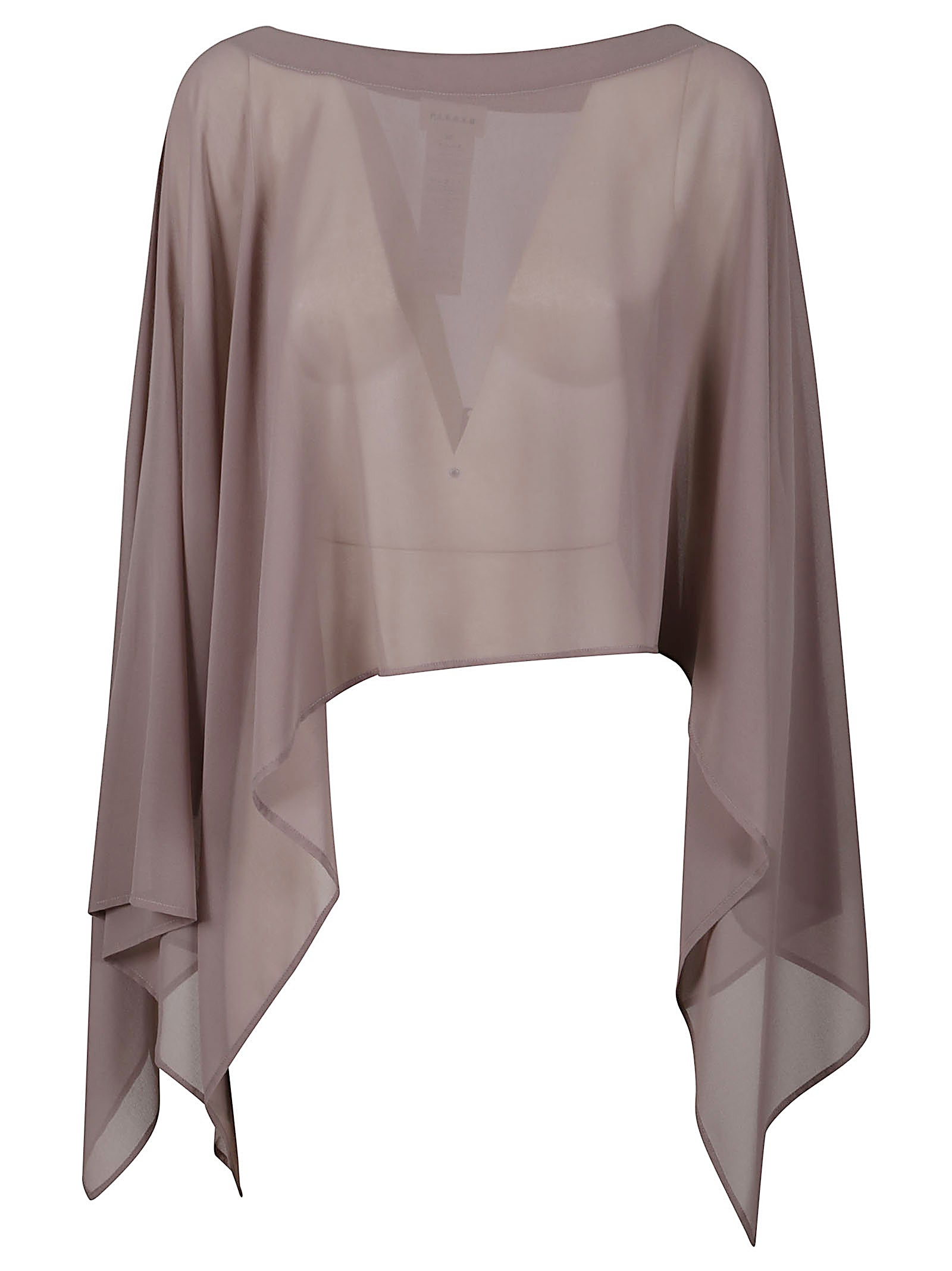 P.A.R.O.S.H. COPRISPALLA IN GEORGETTE PRESSD400531 064 