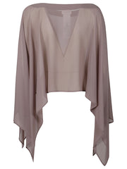 P.A.R.O.S.H. COPRISPALLA IN GEORGETTE PRESSD400531 064 