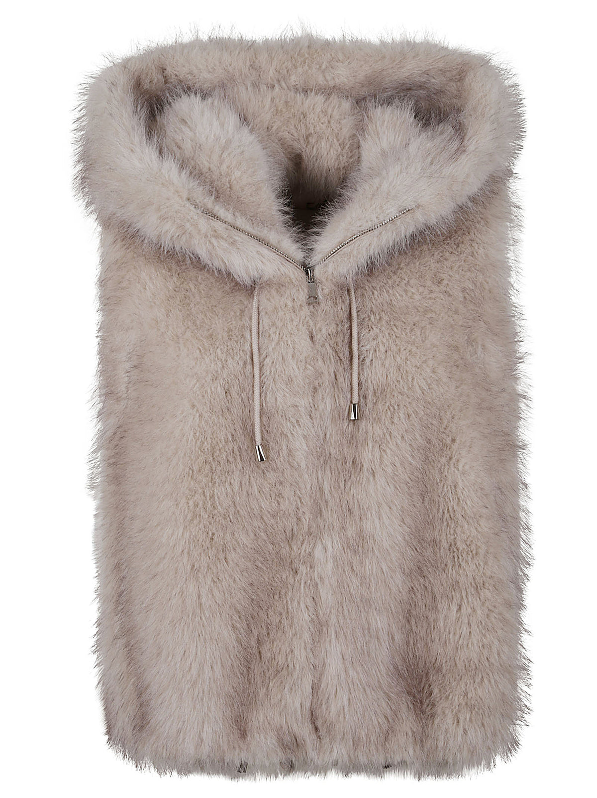 VALENTINI 1972 GILET ECOFUR E3144 LINEN 