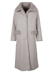 VALENTINI 1972 CAPPOTTO ECOMONTONE REVERSIBILE M4104 STONE 