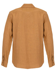 AMARANTO CAMICIA IN LINO B6AB0018 62M 