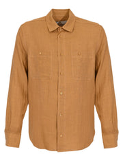 AMARANTO CAMICIA IN LINO B6AB0018 62M 