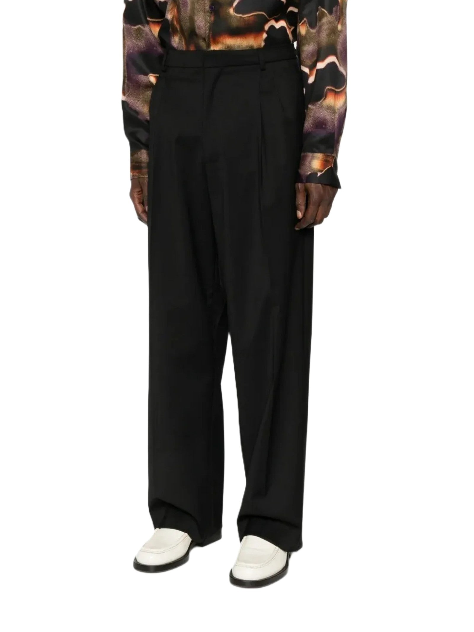 AMARANTO PANTALONE  LOOSE FIT B6AB0041 A99 