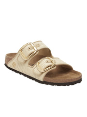 BIRKENSTOCK ARIZONA BIG BUCKLE RAFFIA 1029042  