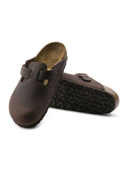 BIRKENSTOCK BOSTON HABANA OILED LEATHER 860133  