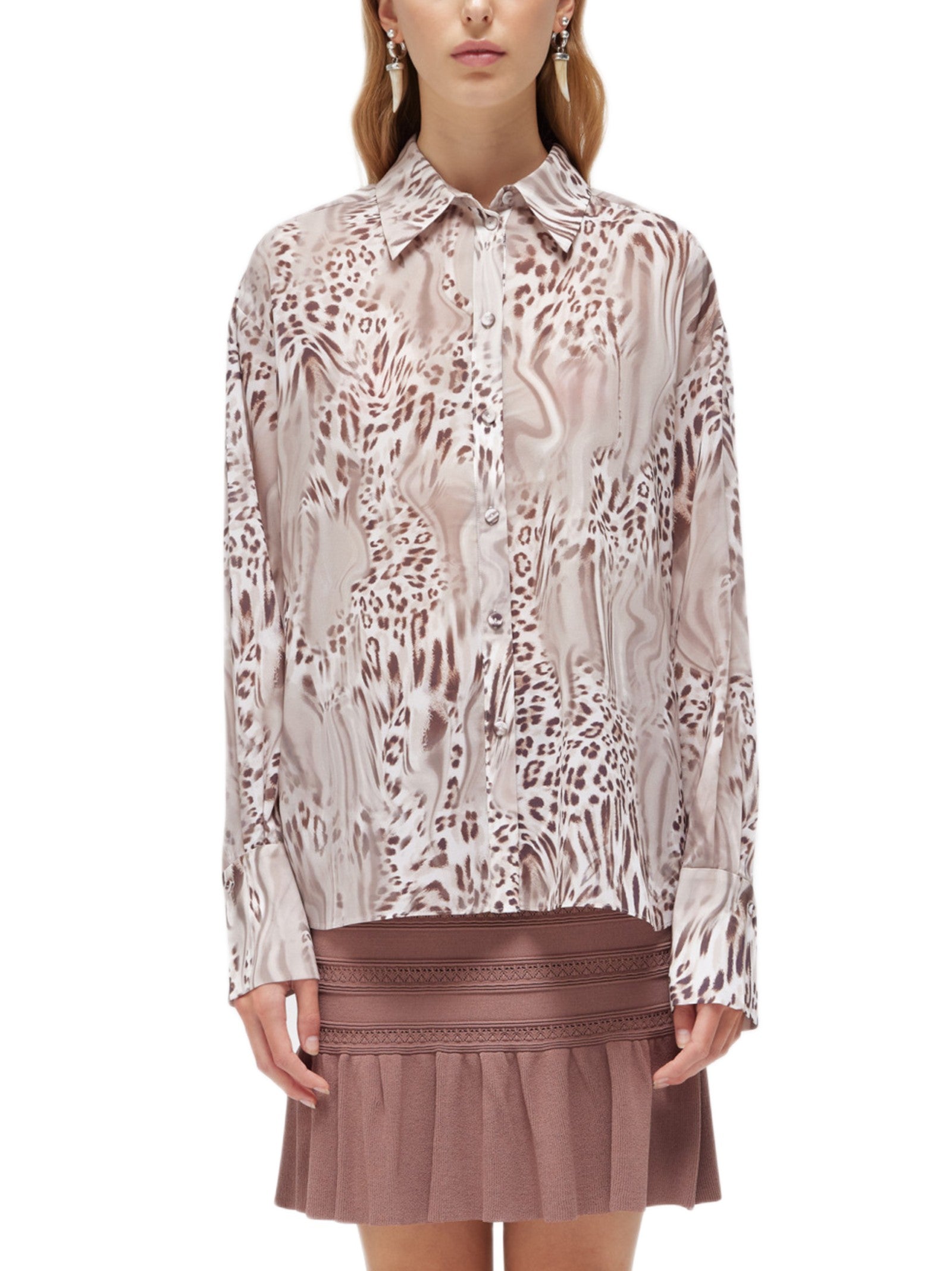 BLUGIRL IN SETA ANIMALIER RA6035T2949 P9371 