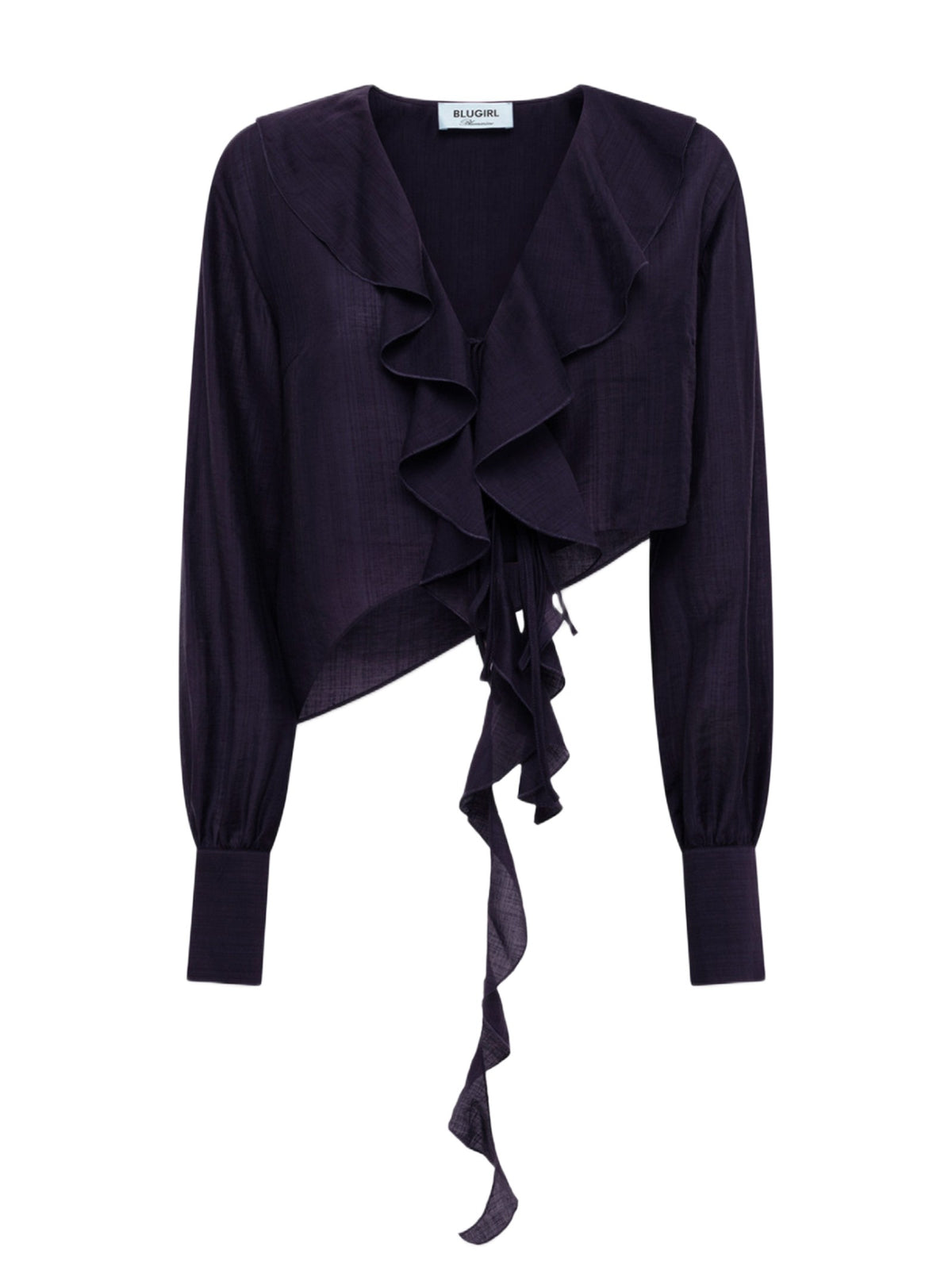BLUGIRL CROPPED CON VOLANT RA6099T486A 93713 