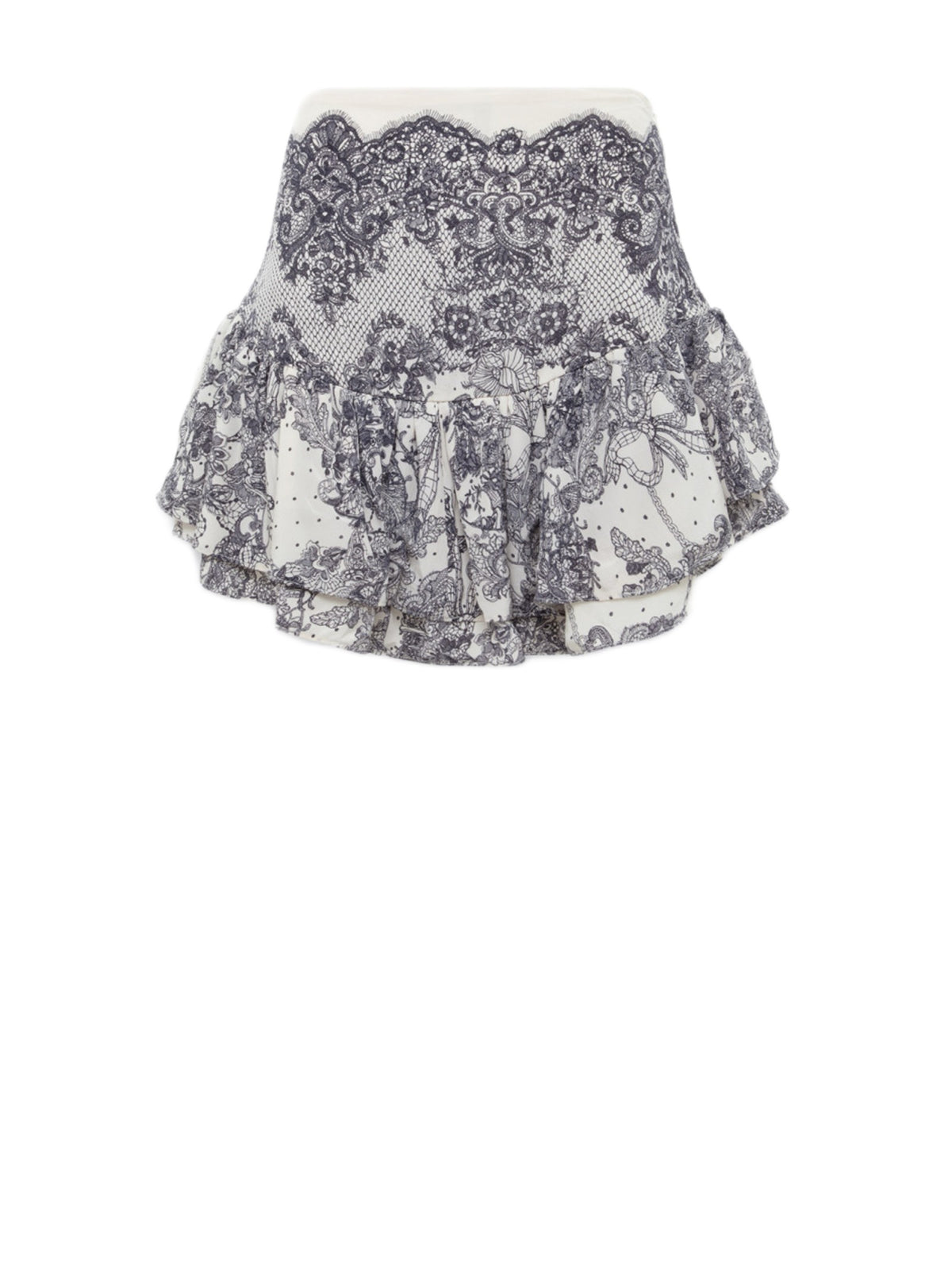 BLUGIRL SHORTS CON STAMPA PIZZO RA6131T523A P9401 