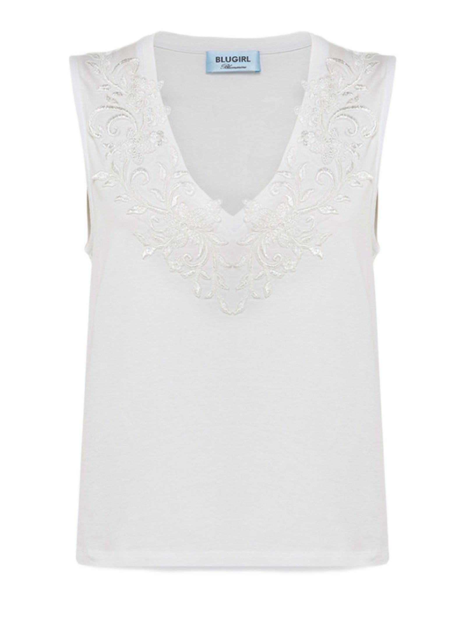 BLUGIRL IN JERSEY CON PIZZO RA6152J5003 11111 