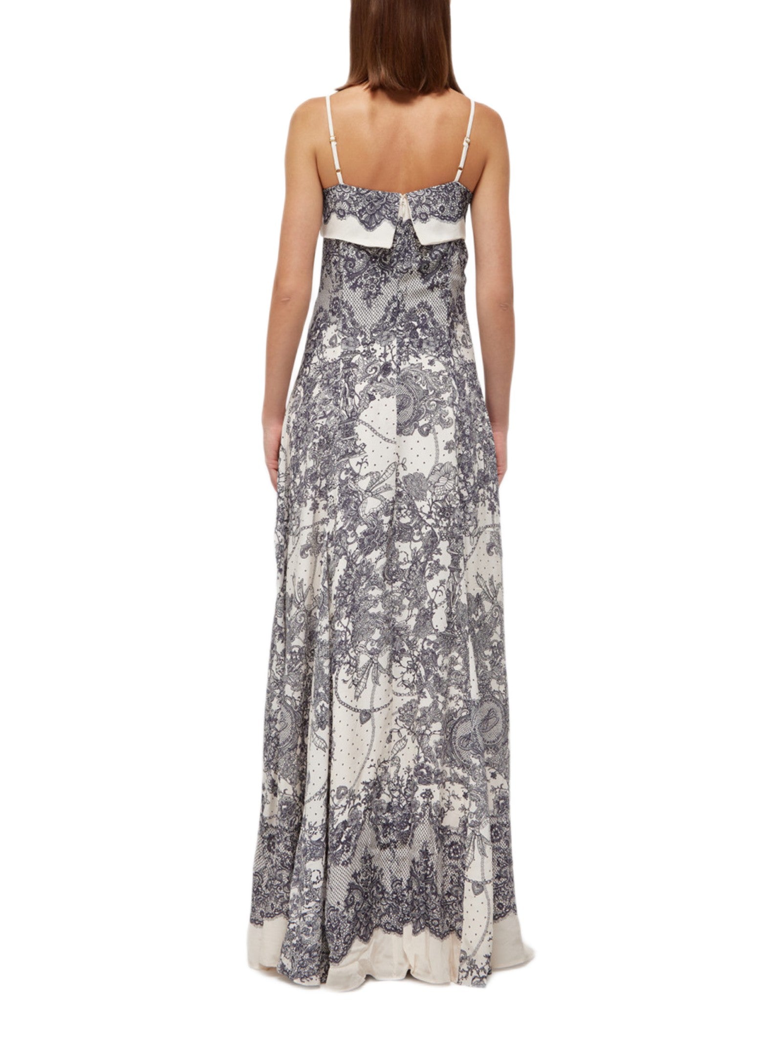 BLUGIRL LUNGO CON STAMPA PIZZO RA6160T523A P9401 