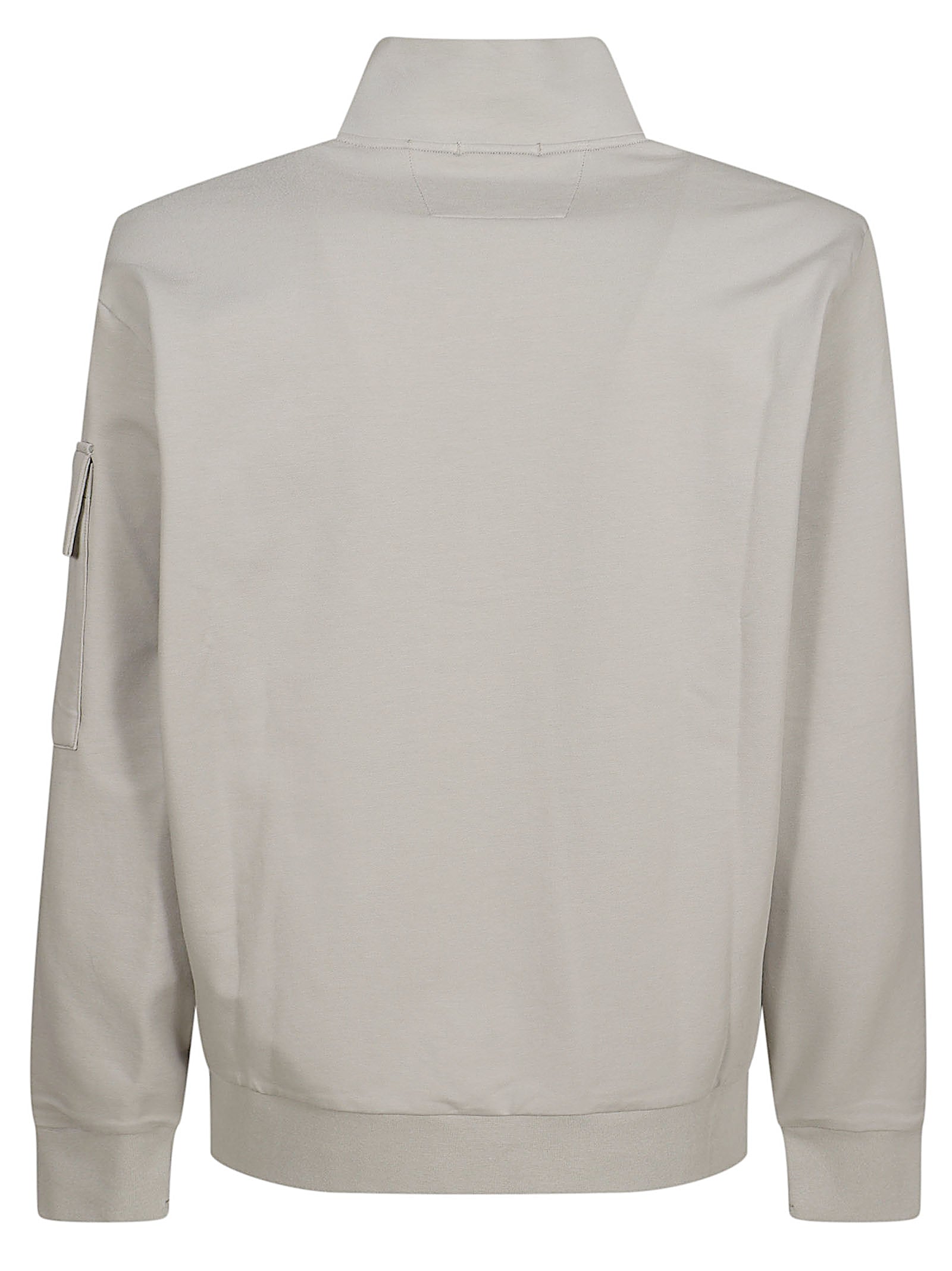 C.P. COMPANY METROPOLIS FELPA MEZZA ZIP 20CLSS010A006452W 936 