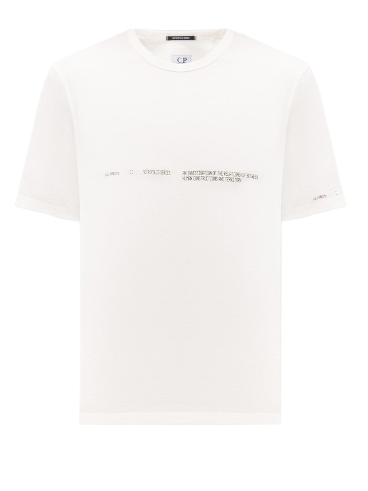 C.P. COMPANY T-SHIRT IN JERSEY 20CLTS058A006370W 103 