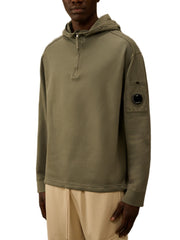 C.P. COMPANY FELPA HOODIE LENS 20CMSS023A002246G 921 