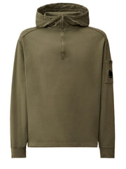 C.P. COMPANY FELPA HOODIE LENS 20CMSS023A002246G 921 
