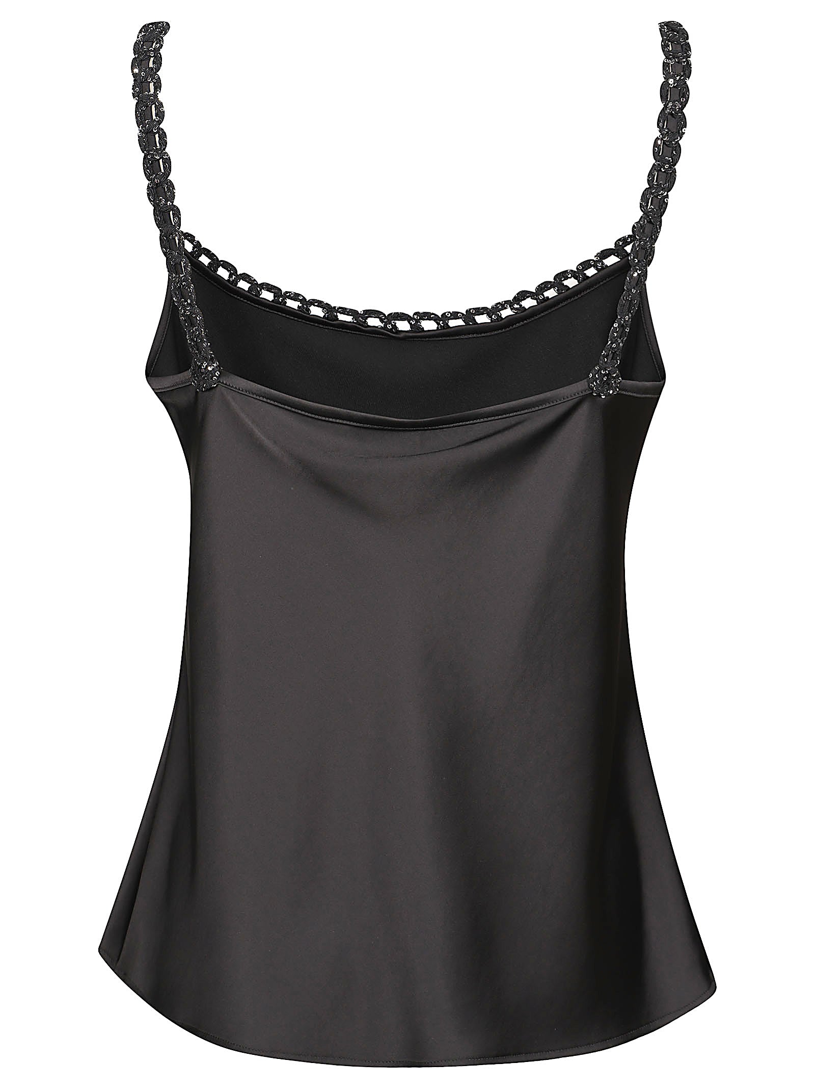 D.EXTERIOR TOP SATIN CON CATENA 62666 2NERO 
