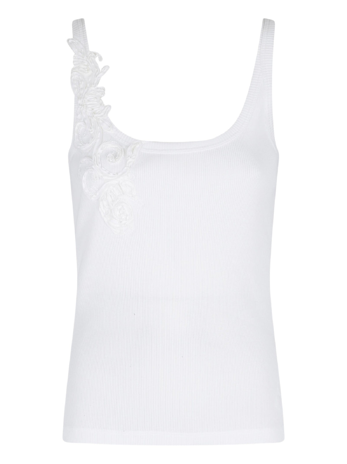 ERMANNO FIRENZE TOP CON DETTAGLIO PIZZO D48EL033EG0 MF010 
