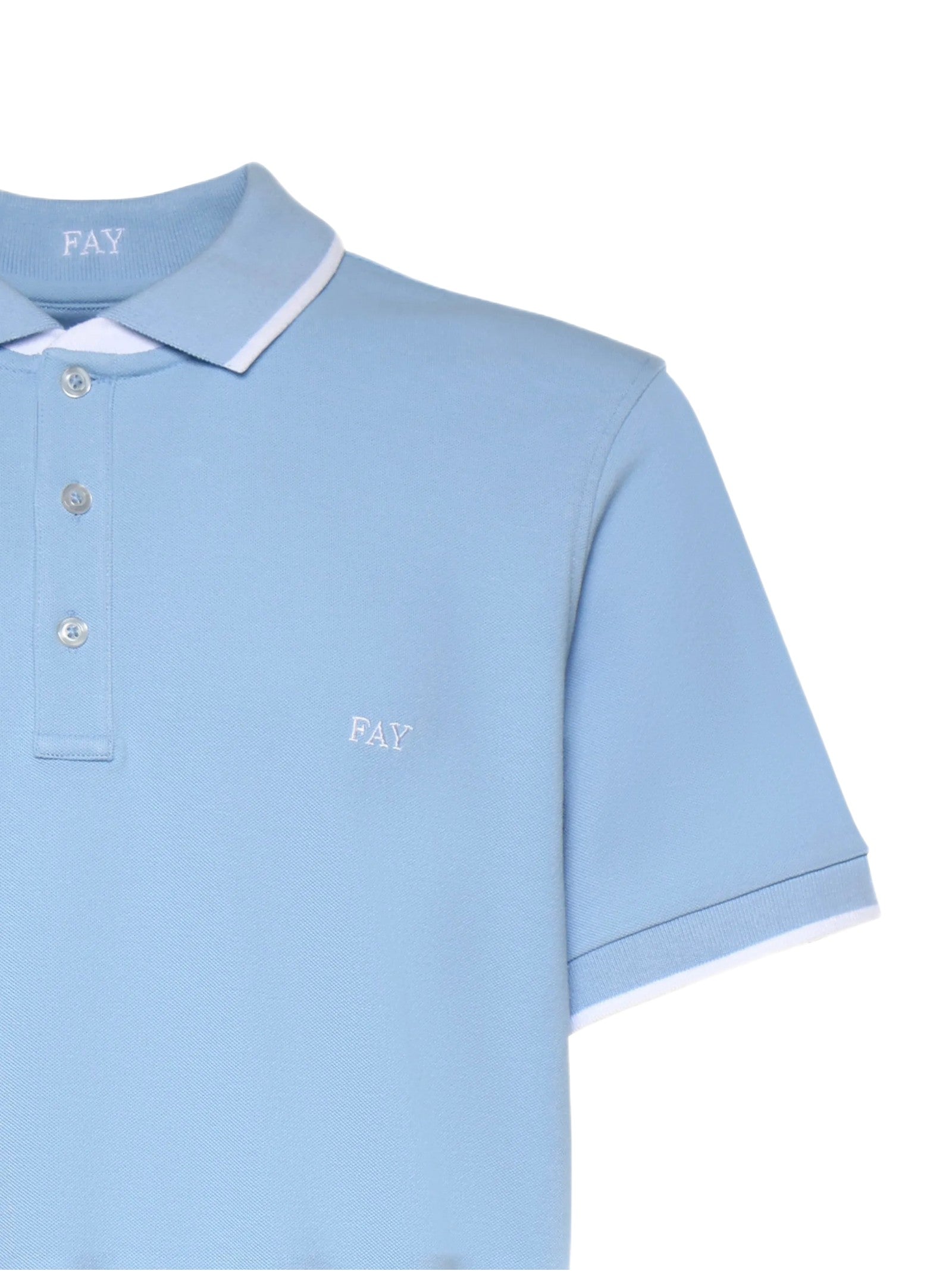 FAY SLIM FIT MANICA CORTA NPMB252140STDW U600 