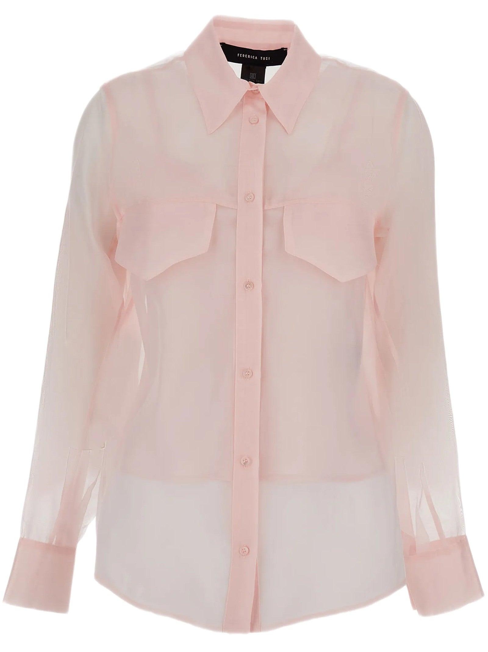FEDERICA TOSI CAMICIA IN ORGANZA 41108409 04 