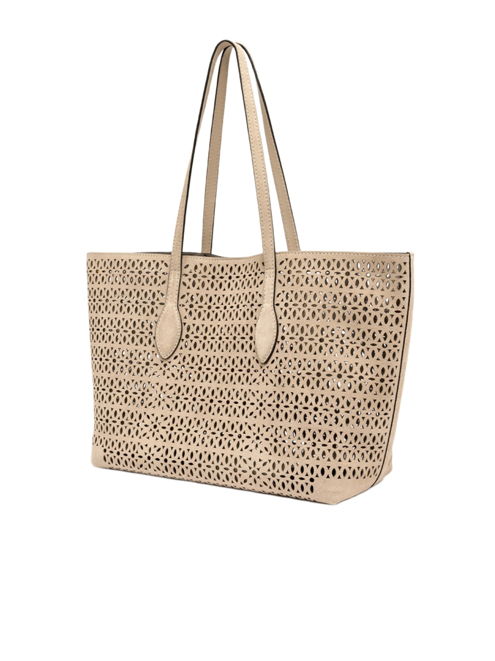 GIANNI CHIARINI FIRENZE MASHUP BORSA IN SUEDE LASERATO BS11837CMLSR 9308 