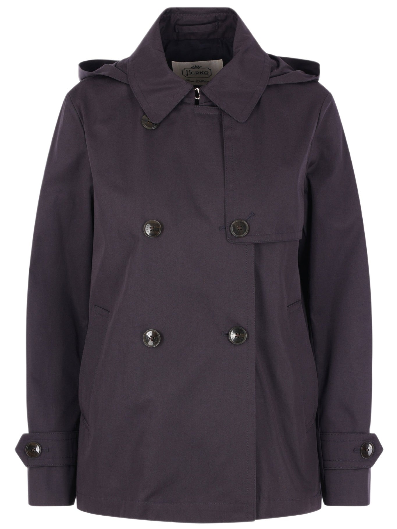 HERNO TRENCH CORTO IN COTONE IM000177D13238 9200 