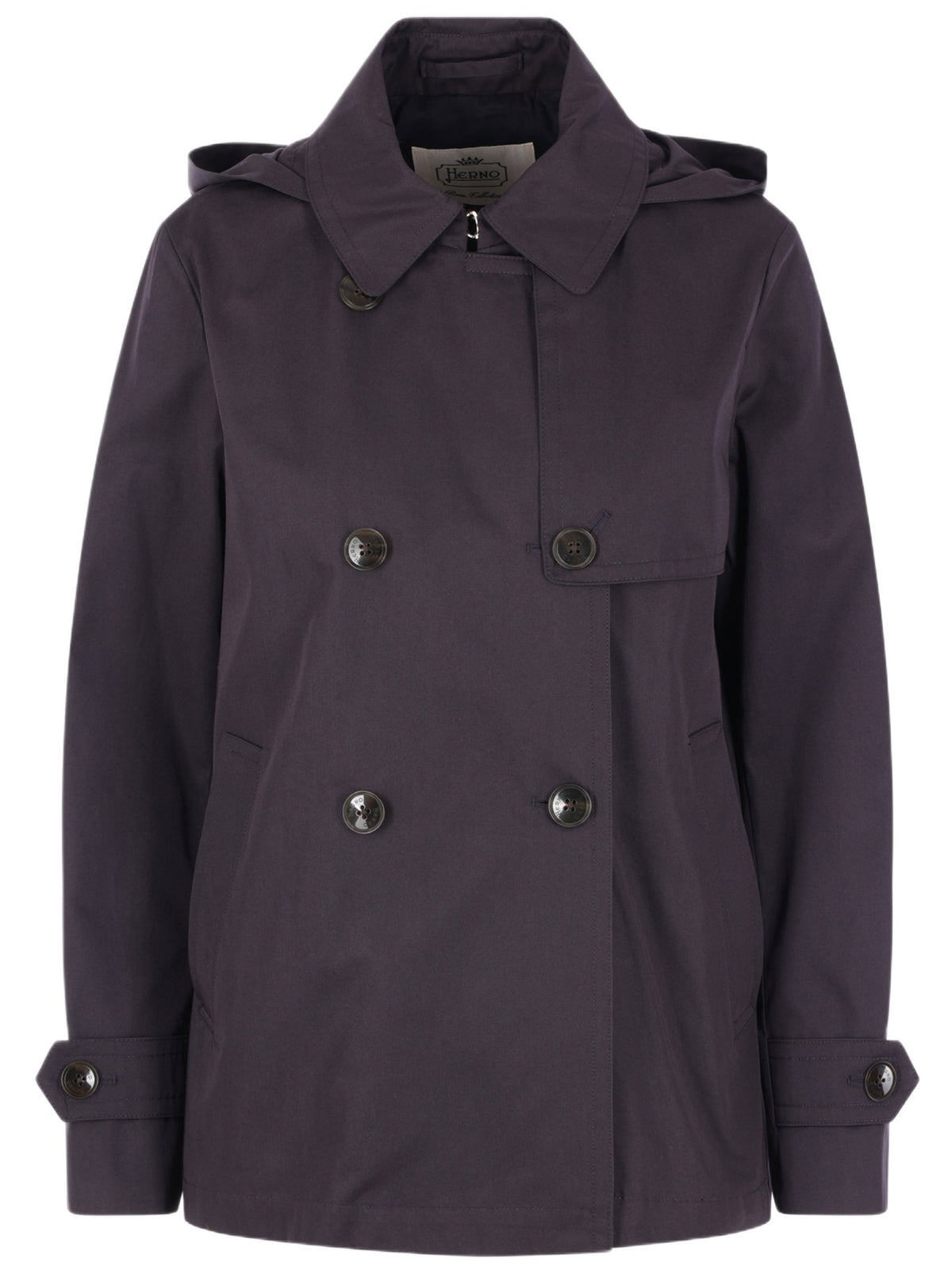 HERNO TRENCH CORTO IN COTONE IM000177D13238 9200 