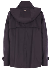 HERNO TRENCH CORTO IN COTONE IM000177D13238 9200 