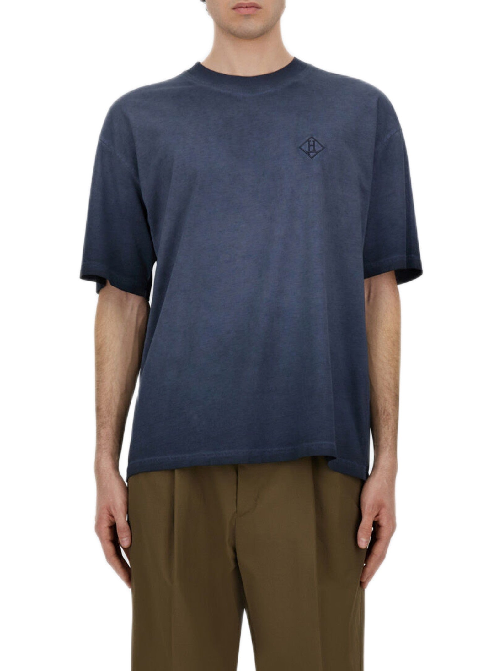 HERNO T-SHIRT JERSEY TINTO IN CAPO JG000242US2116 9200 