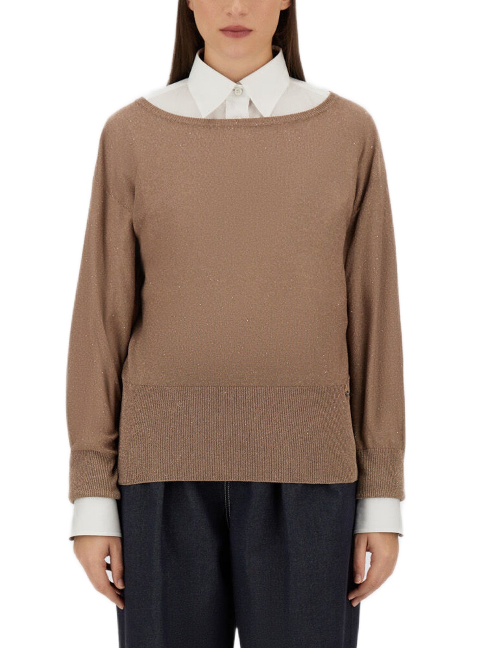 HERNO MAGLIA CON PAILLETTES MG000229D76089 2700 